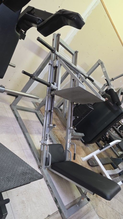 Pro Maxima Plate Loaded Leg Press Gym Equipment Exercise Fitness Workout Weight Machine 