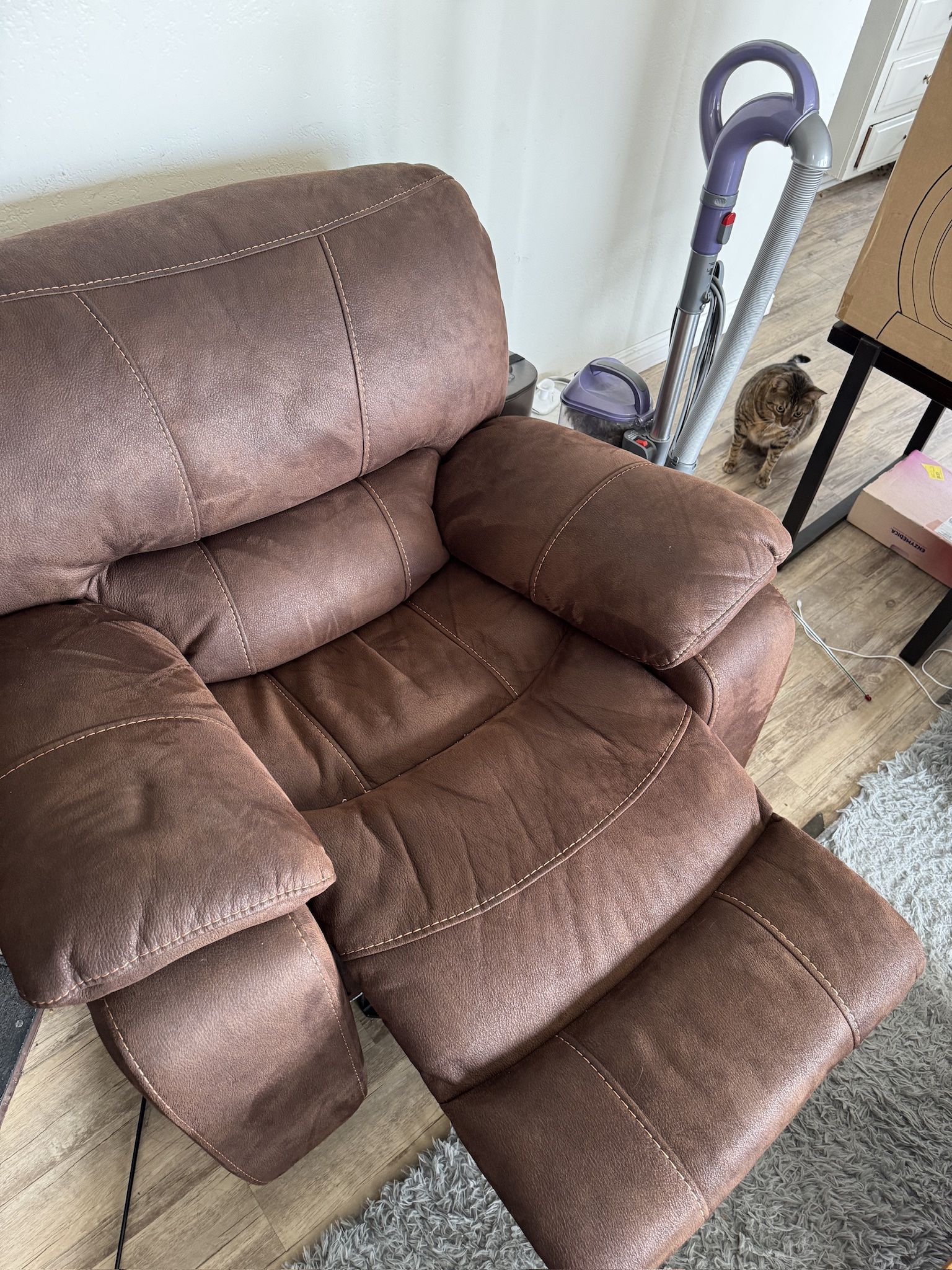 Suede Recliner chair