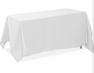 White table cloths