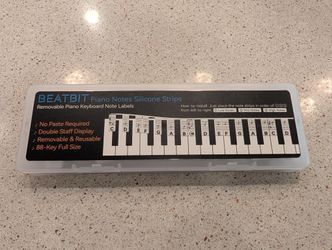 Beatbit Piano Notes Silicone Strips