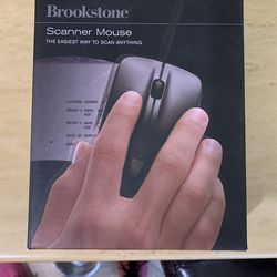 Brookstone Scanner Mouse