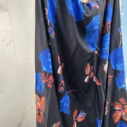 Elegant Skirt Plus Floral Print