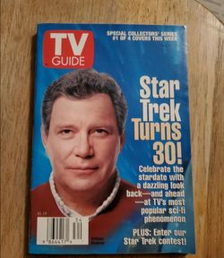 Star Trek TV guide William Shatner