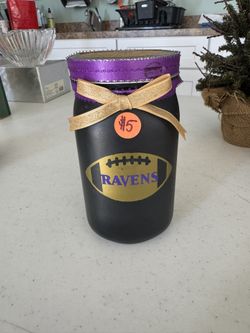 Ravens Mason Jar
