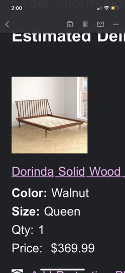 Dorinda outlet spindle bed