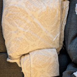 100% Cotton King Duvet And Pillow Shams