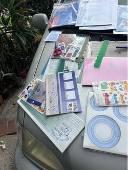 Scrapbooking supplies
