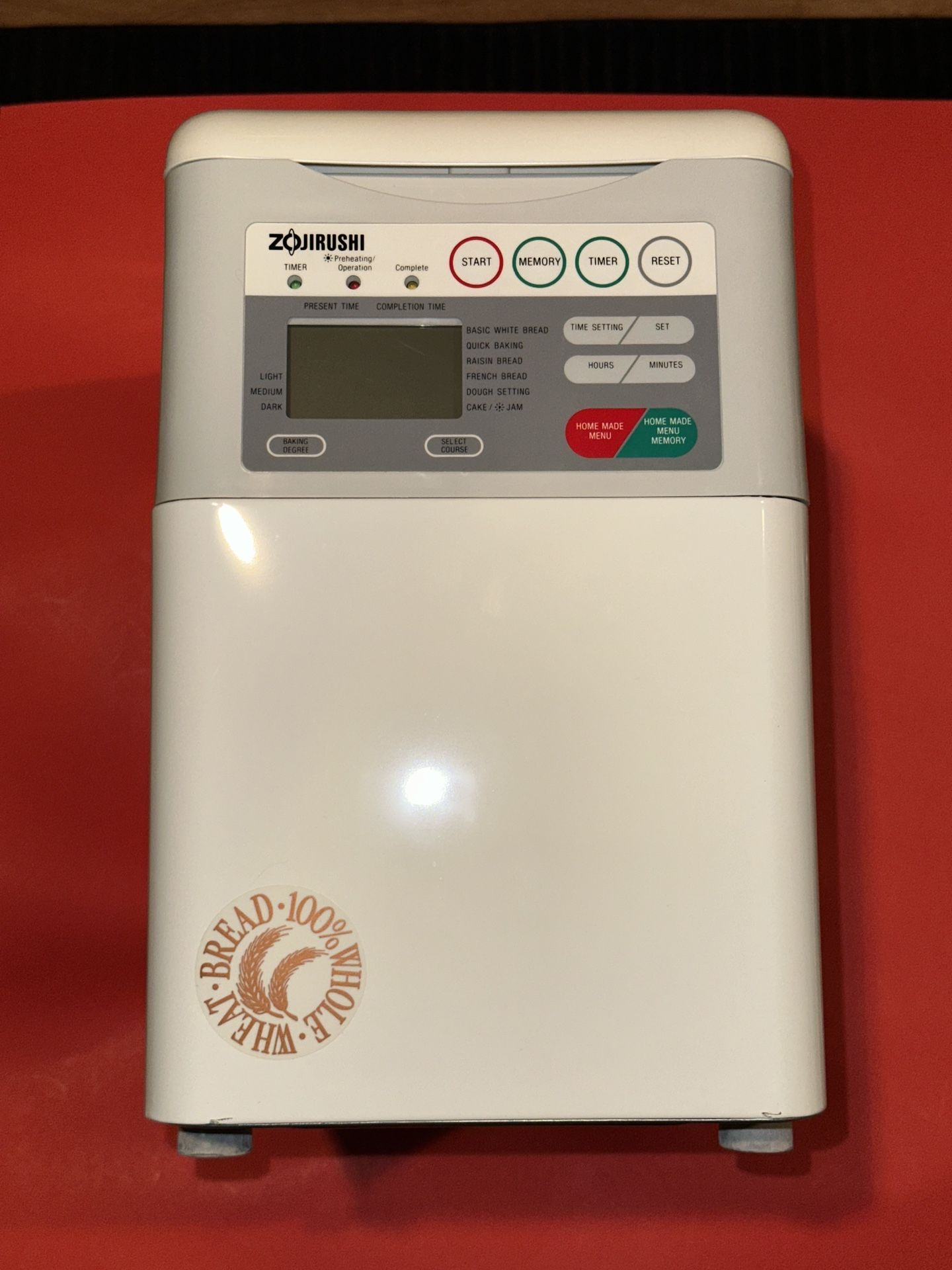 ZOJIRUSHI BBCC-S15 HOME BAKERY BREAD MACHINE MAKER