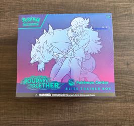 Journey Together Pokemon Center ETB (tear on front)
