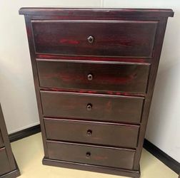 5 Drawer Cherry pine