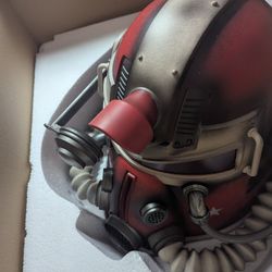 T-51NC POWER ARMOR HELMET Replica Fallout Opened Box, Complete, Works 