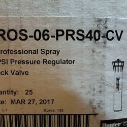 6" Hunter spray heads W/Psi Regulator 