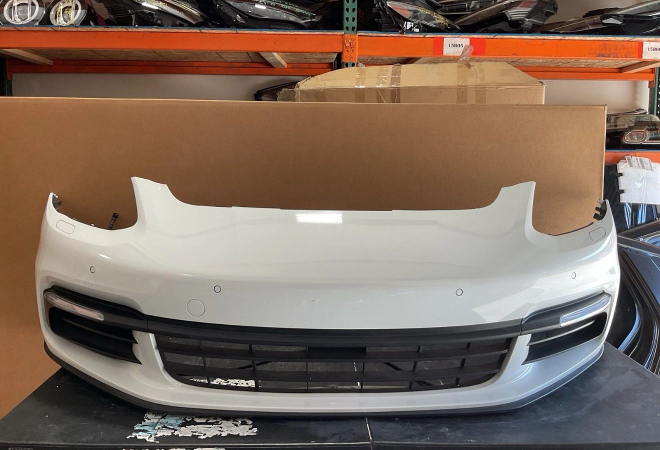 PORSCHE PANAMERA FRONT BUMPER COVER 2018