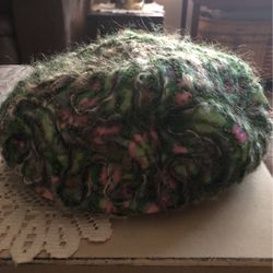 60’s Mohair Multi Colored Woman’s Beanie