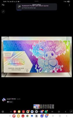 🔥 Pokémon TCG: Scarlet & Violet—Prismatic Evolutions Super-Premium Collection – Eevee ex 🔥
