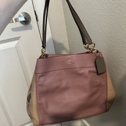 Purple Coach Bag