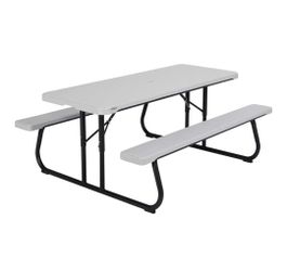 Lifetime Folding Picnic Table, 6-Foot