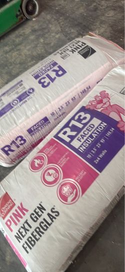3 Rolls of insulation for $230