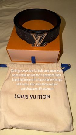 Louis Vuitton Reversible Monogram Belt