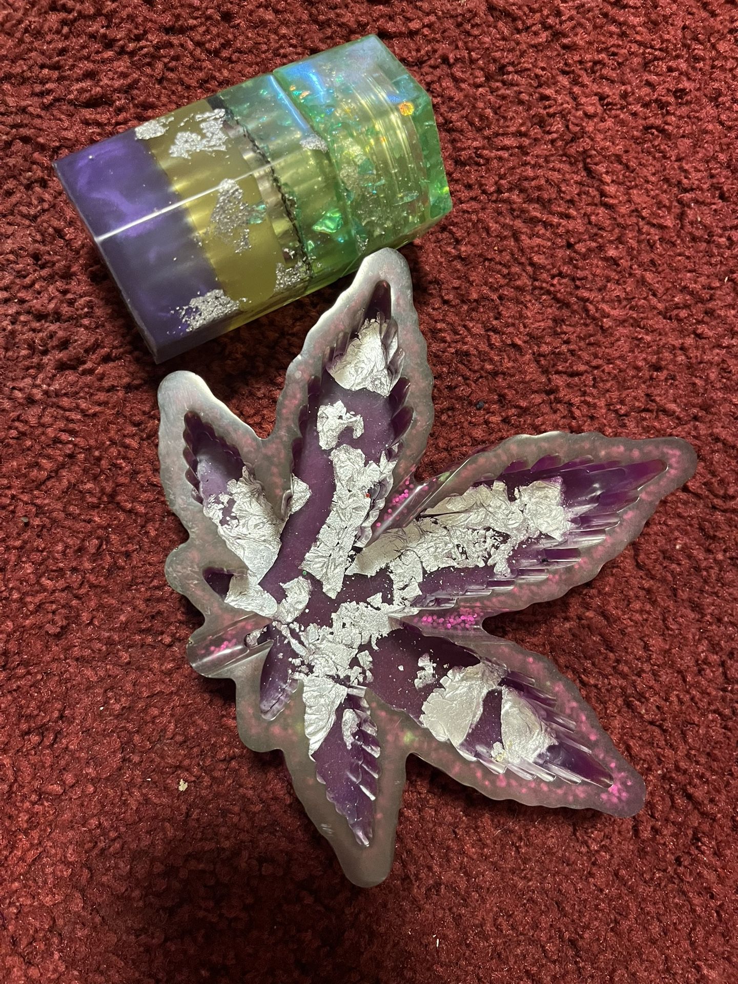 Resins Tray And Can With Top 