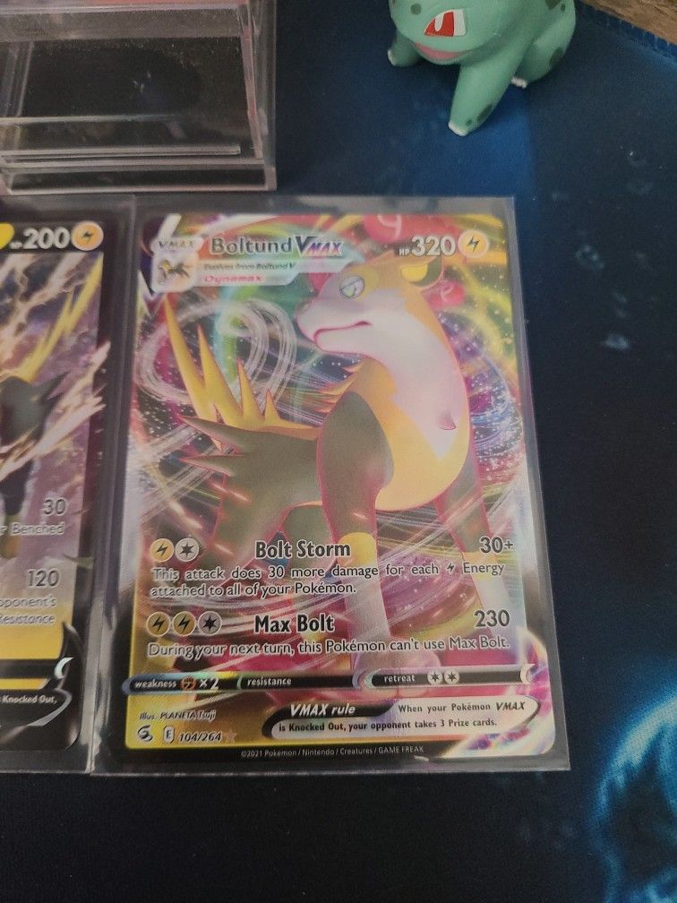 boltund vmax pokemon card value 104/264 - [1LL] Max Bolt (230) During your next turn Pokemon Trading Card Game S8