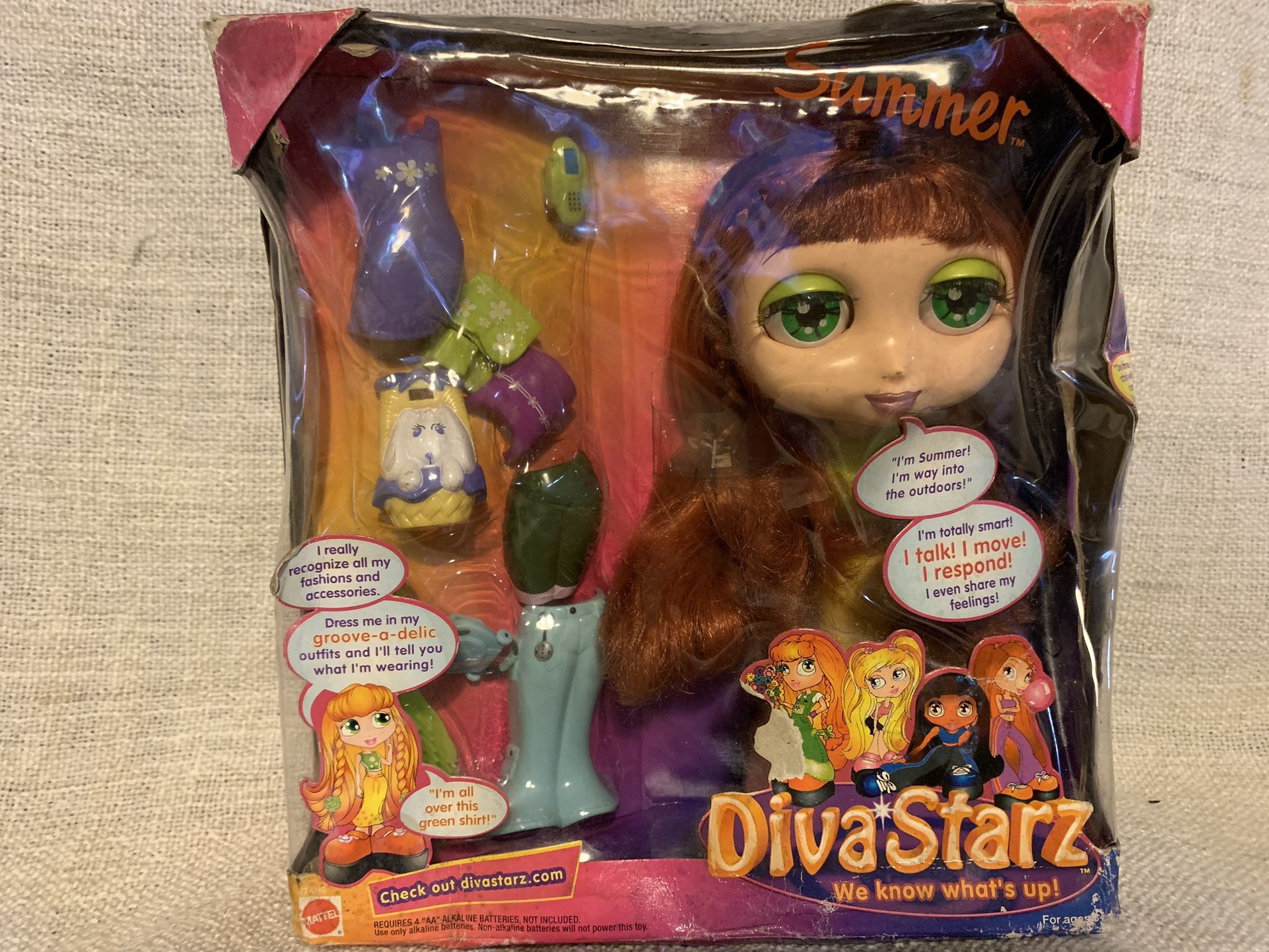 Mattel Toys | Diva Starz Summer New | Color: Green/Yellow