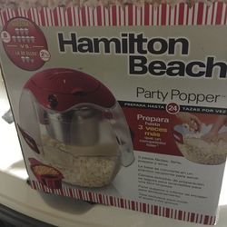 New Popcorn Machine