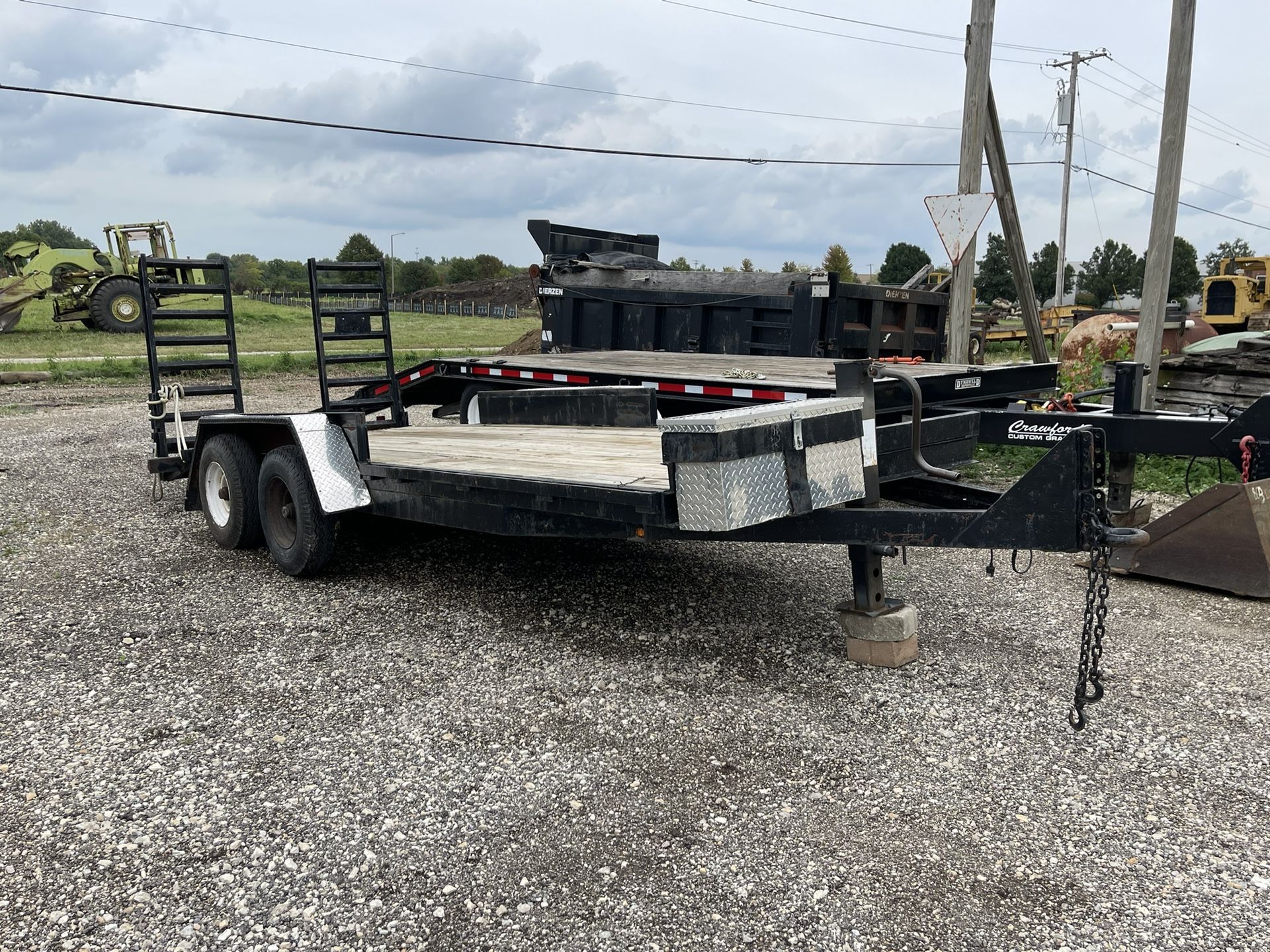 1995 Beaver Creek Equipment Trailer