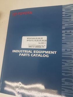 7 and 8 series toyota forklift parts manual