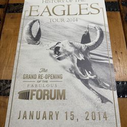 History Of The Eagles Concert Poster