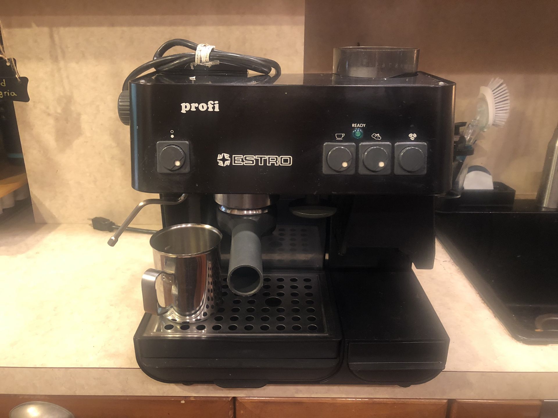 Estro Profi Espresso Machine & Grinder for Sale in Fort Lauderdale, FL