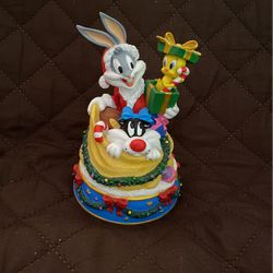 Looney Tunes Christmas Music Box
