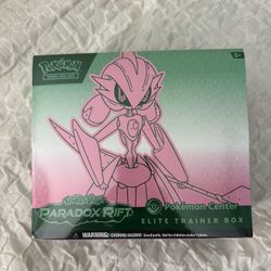 Paradox Rift Pokemon Center Elite Trainer Box 