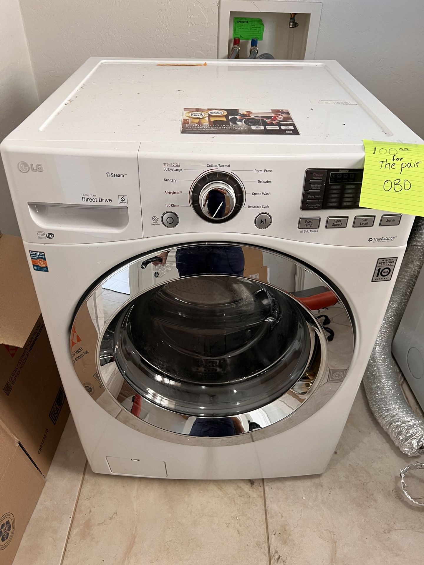 Washer And Dryer