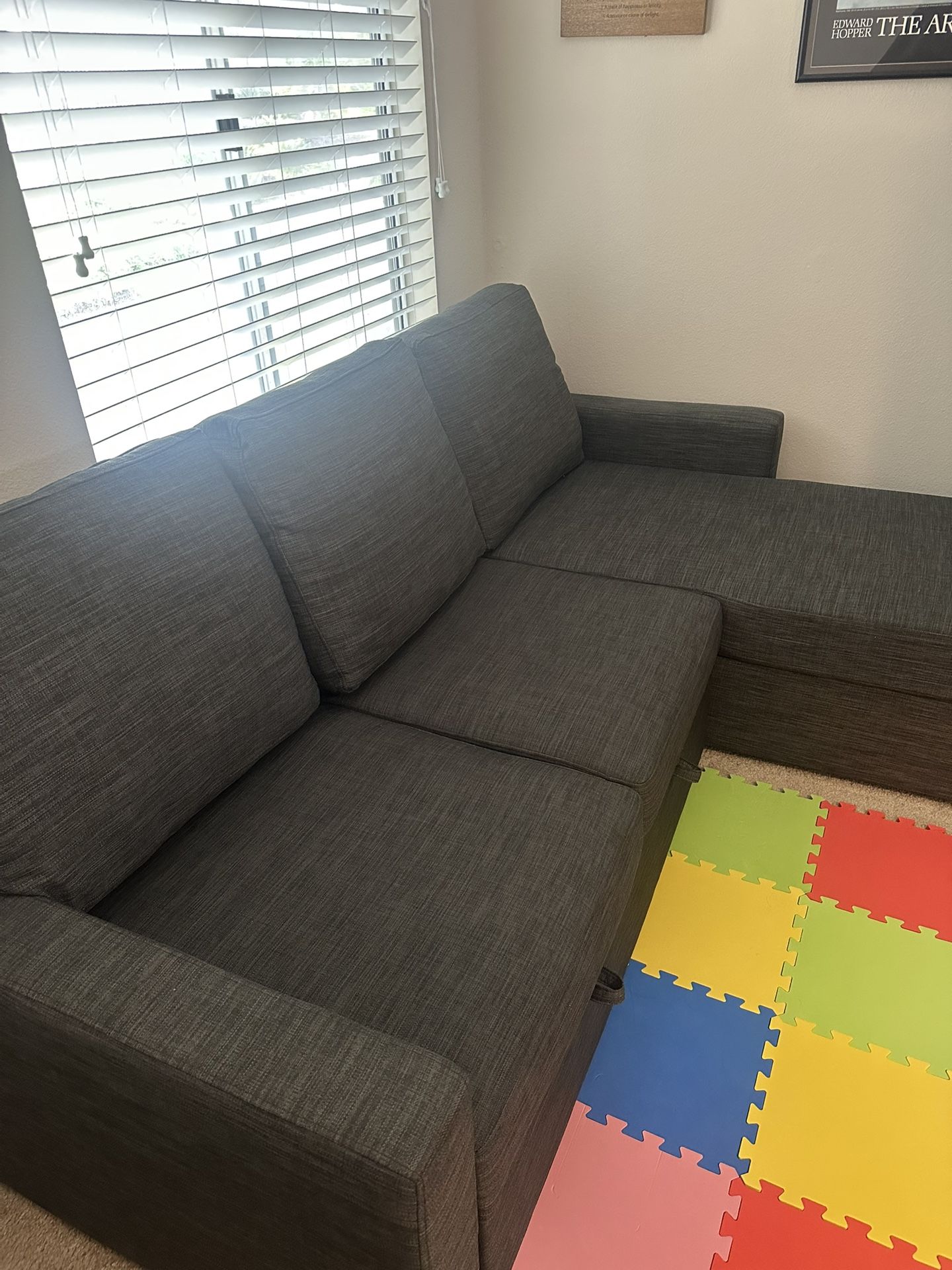 Jeromes- Couch, Futon, Trundle, And Storage
