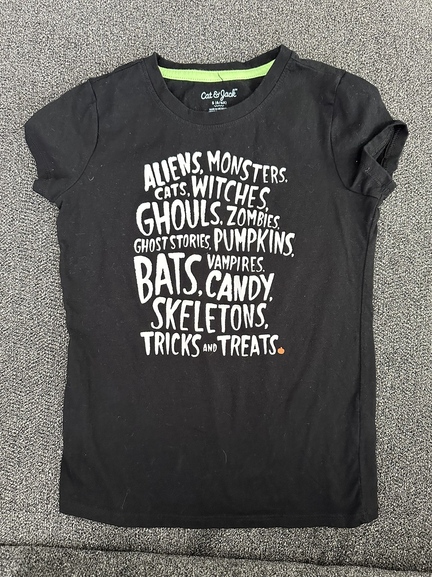Halloween Shirt Kids 6/7