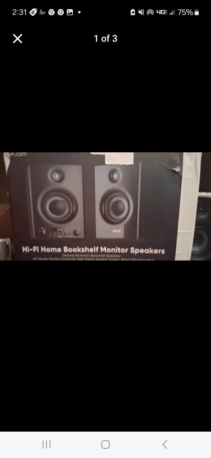 Pyle Studio Monitors Bluetooth Sounds Great