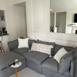 Like-New Anabei Modular Couch 3+1 Pieces, Barely Used - $450