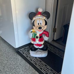 Over 2ft ,32inches Tall! Outdoor Christmas Mickey Mouse. Yes Available!