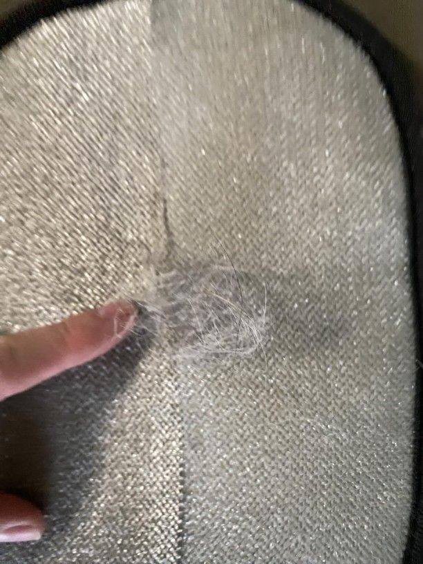 2Pcs Pet Hair Removal Glove for Cats & Dogs, 2025 Newly Upgraded Five-Finger Electrostatic Pet Hair Gloves, Reusable Pet Hair Remover Tool for Couch, 