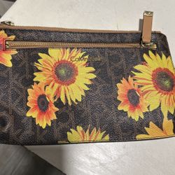 Calvin Klein Sunflower Wristlet 