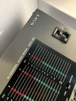 Vintage Sony Mxp 390 12ch Mixer Tested for Sale in North