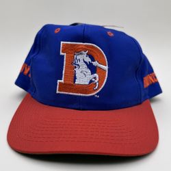 New Denver Broncos Snapback Cap Hat Blue/Orange NFL Team C Competitor Vintage