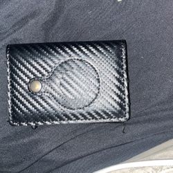 carbón fiber textured wallet