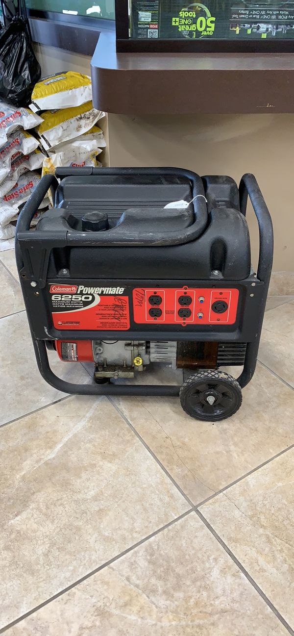 Coleman PowerMate 6250 10 HP OHV Generator for Sale in Warren, MI OfferUp
