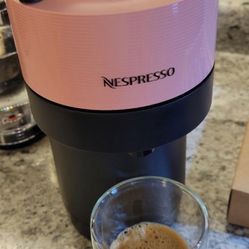 Nespresso Machine Pink 