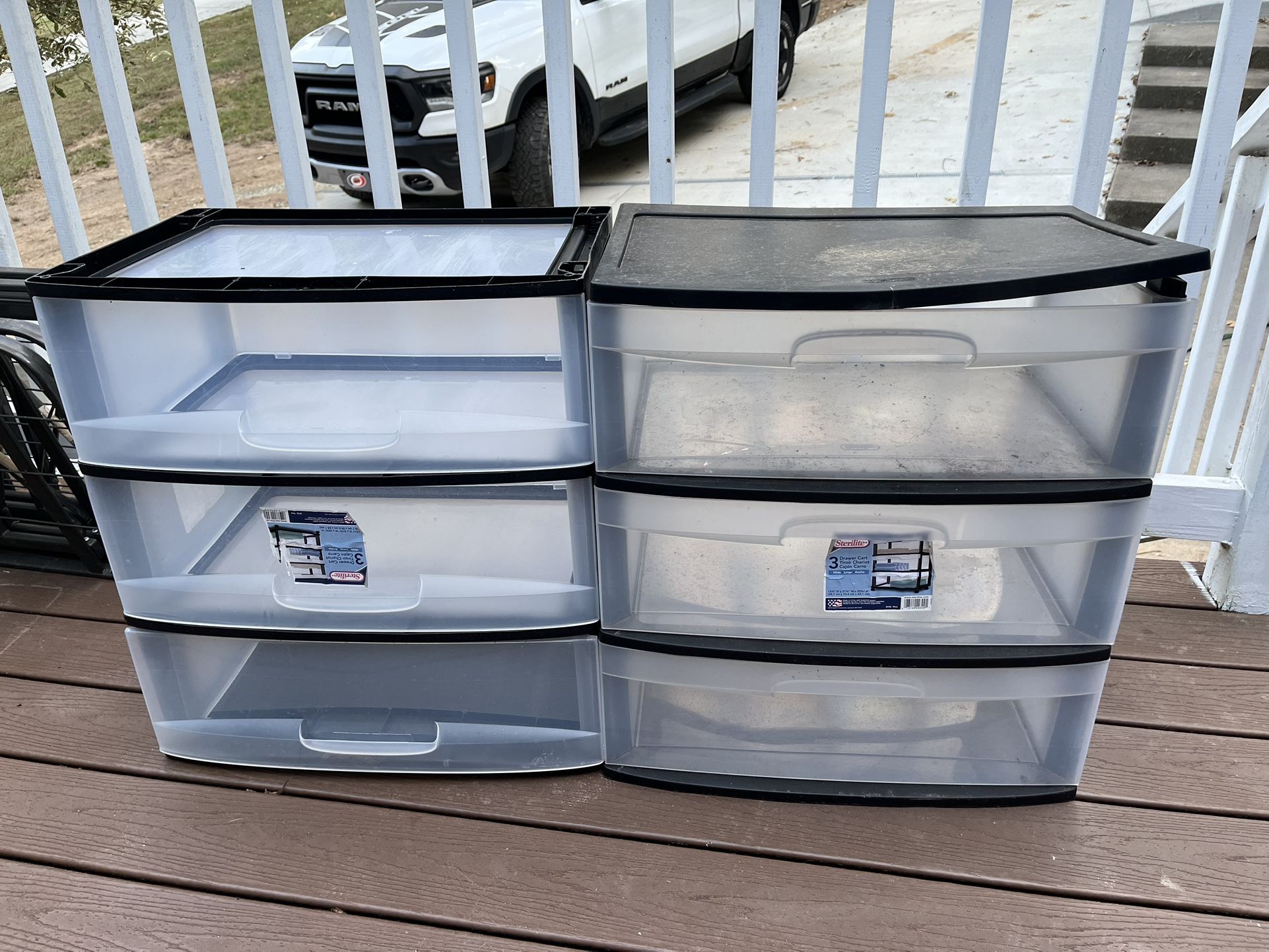 Plastic Drawer Storage