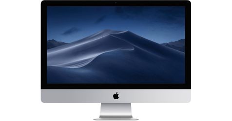 Apple iMac 5K Retina 27" Desktop - 3.7GHz Six-Core i5 - 8GB RAM - 3.12TB Fusion Drive - AMD Radeon Pro 580X (8GB) - (2019) - Silver