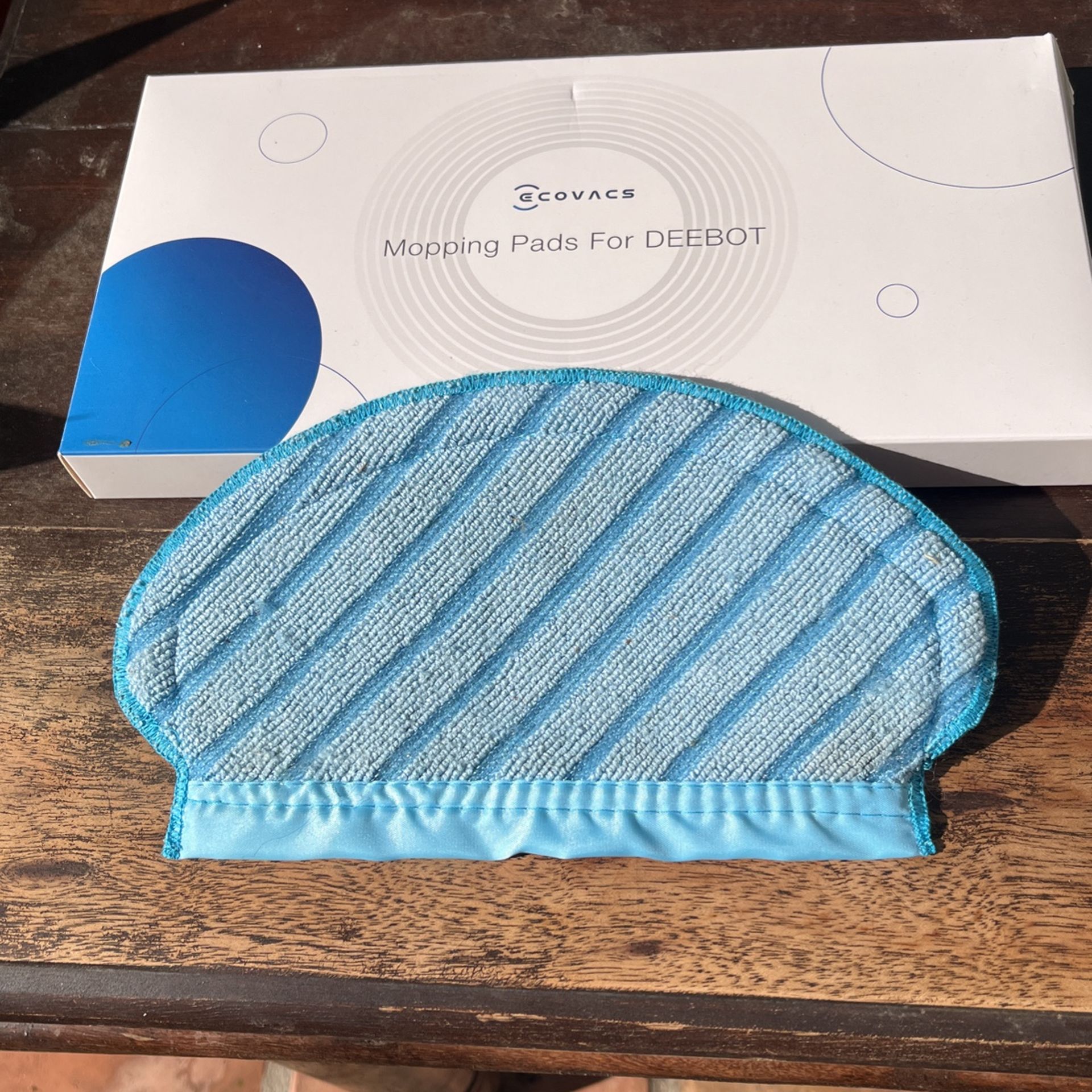 Free - Mopping Pads For ECOVAC DEEBOT Robot Mop/Vacuum