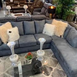 Sectional In Stock For Immediate Delivery 